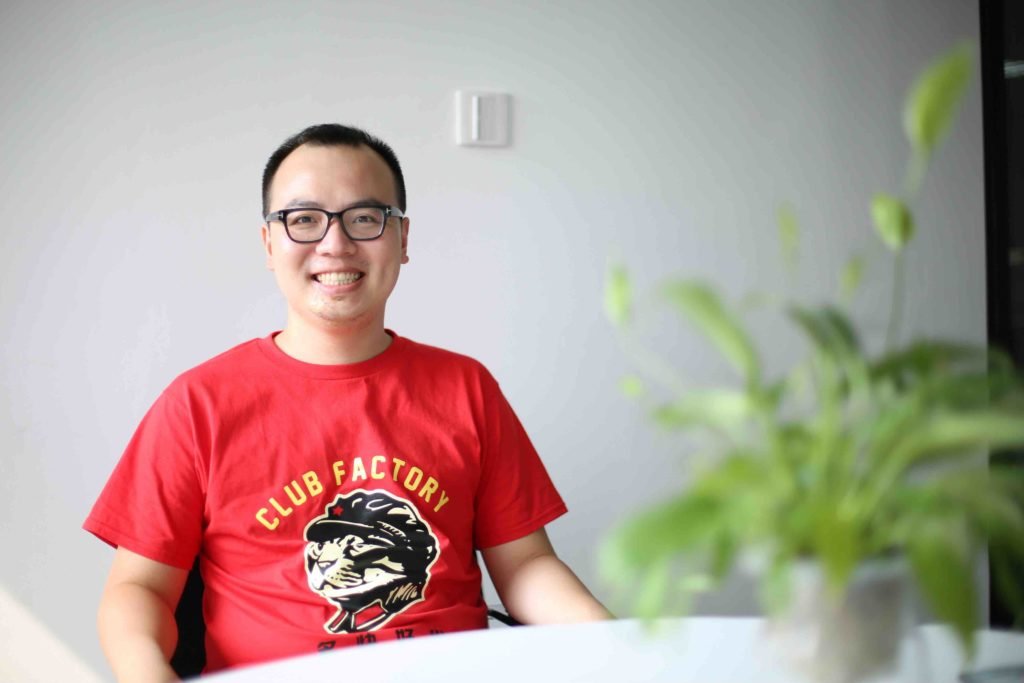 Aaron Li, co-founder of Club Factory.